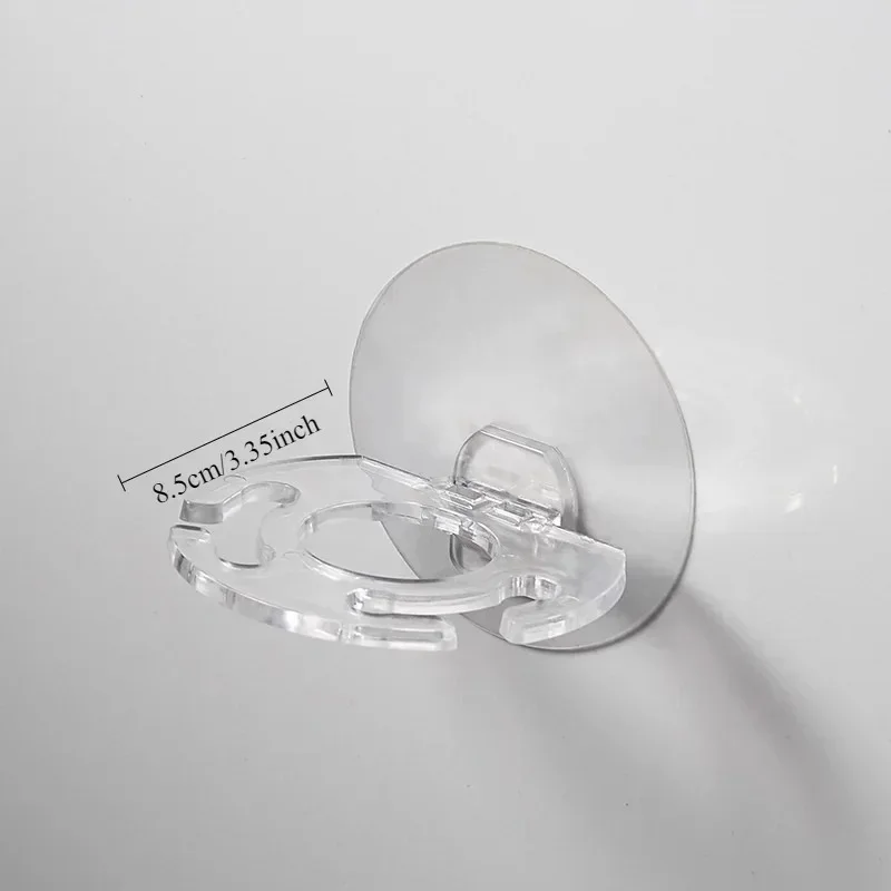 Removable toothbrush holder transparent razor storage rack, toothbrush storage rack bathroom gadgets