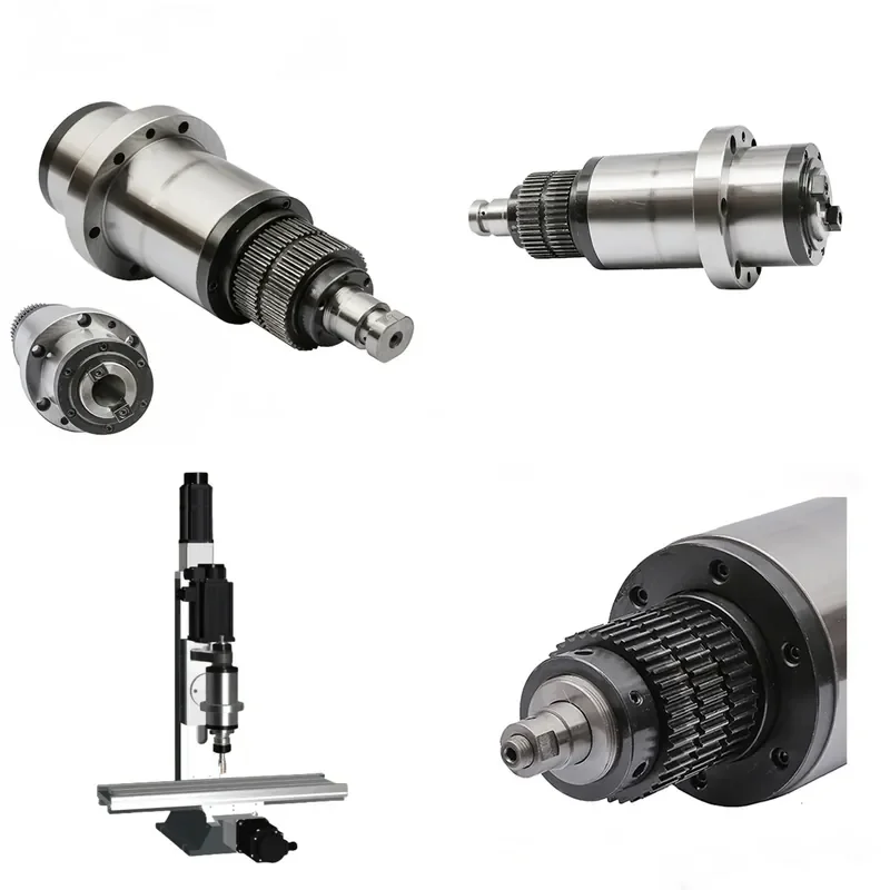 for Premium BT30 BT40 12000rpm 8000rpm ATC Milling Spindle 100mm 120mm CNC Machine Tool Drilling Tapping Cutting Pulley