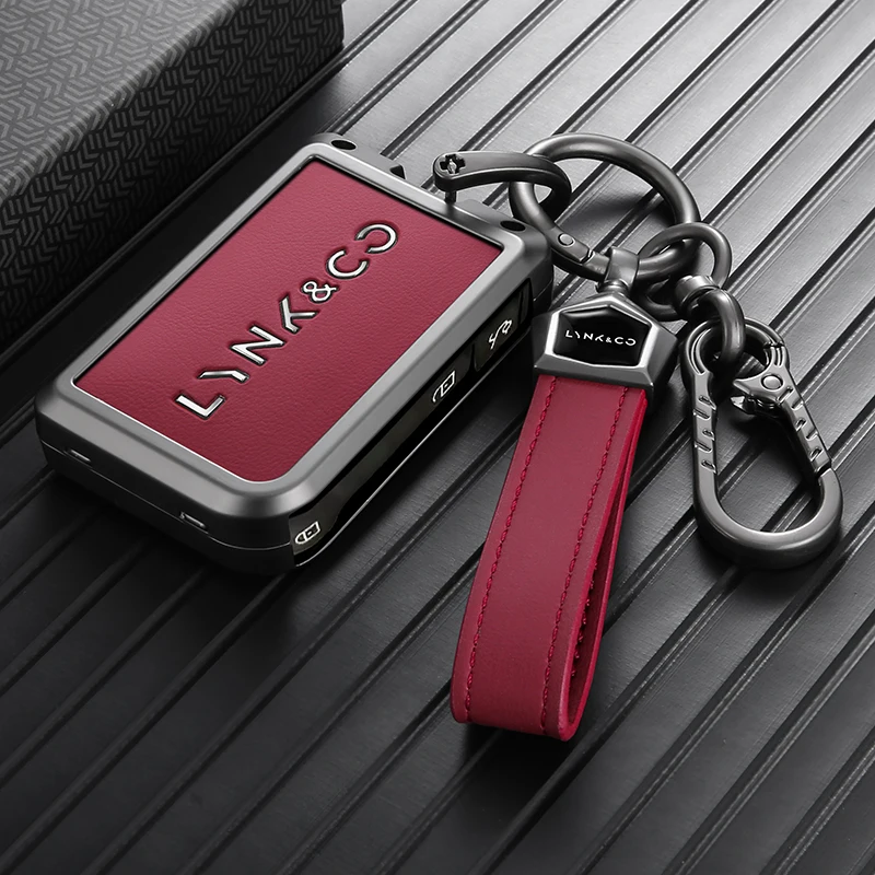 Car Key Case For Lynk & Co 01 06 Premium Zinc Alloy Full Cover Anti Scratch Anti Fall Lynk&Co 03 09 Heavy Duty Car Accessories