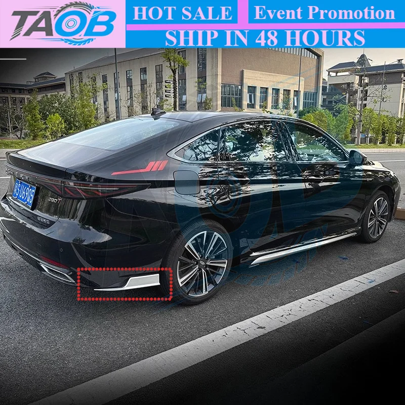 For Chery ARRIZO 8 PRO Fulwin  A8 A8L Rear corner protector modification dedicated rear bumper rear lip collision bar