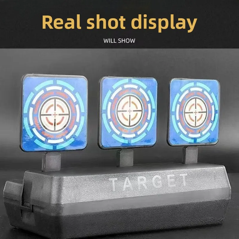 Ground Stable Auto Reset Game Prop Hard Base Anti-shake Hobby Decor Accessory for Indoor Leisure Play Set