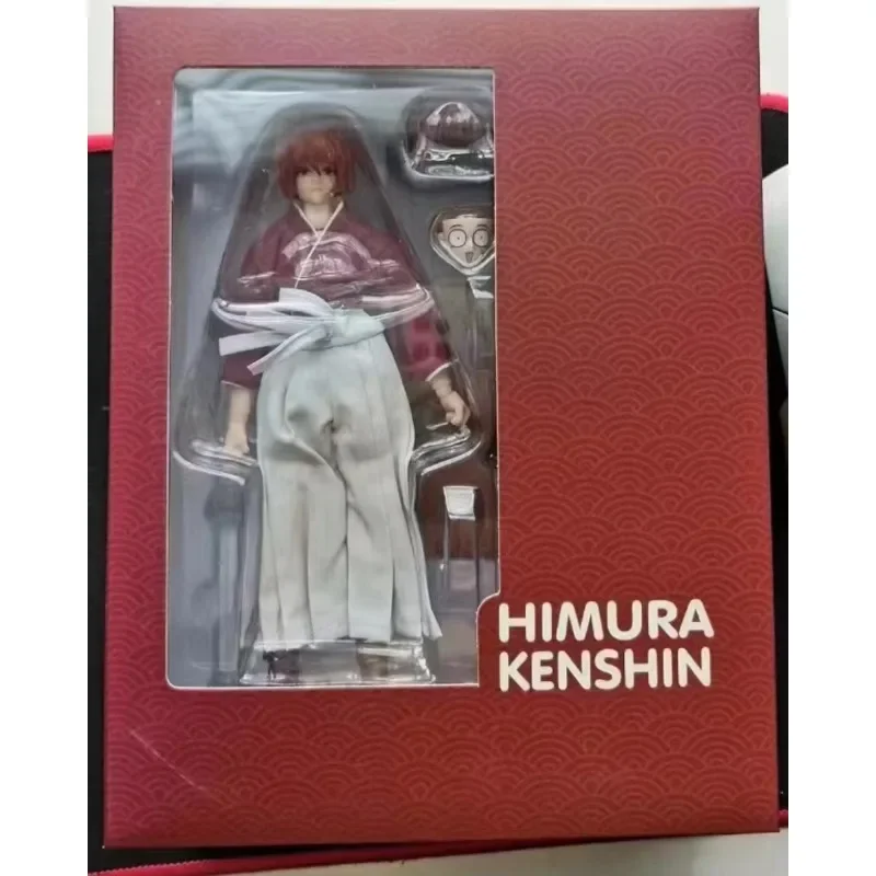 Dasin/Great Toys/GT Model Rurouni Kenshin Himura Sagara Sanosuke Shishio Makoto SHF 1/12 16cm/6 Inch PVC Action Figure In Stock