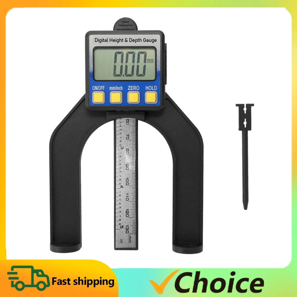 0-85mm High Accuracy LCD Digital Slide Caliper Vernier Ruler Height and Depth Gauge Professional Measuring Gauging Tools