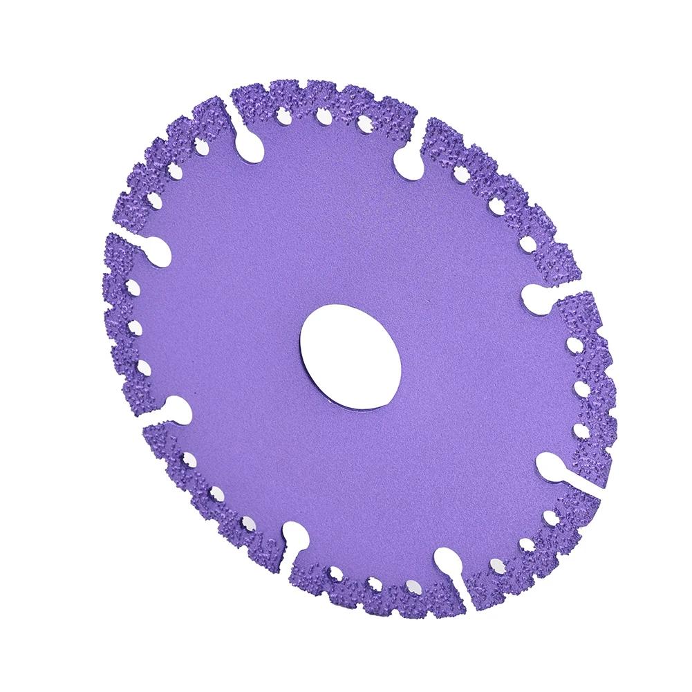 Vacuum Brazed Diamond Saw Blade For Steel Metal Stone Iron Rebar Aluminum Copper Pipe All Purpose Demolition Cutting Disc