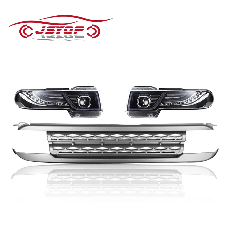 

Intelligent Library Best Selling Auto Parts Body Kit For FJ Cruiser PP Plastic Replacement Front Bumper Headlight Upgrade Bodyki