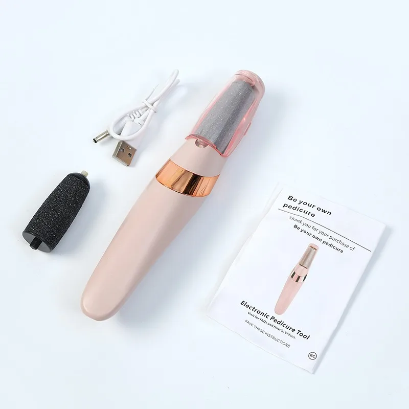 Electric Foot File Mini Strong Foot Callouses Dead Skin Remover for Heels Grinding Pedicure Tools