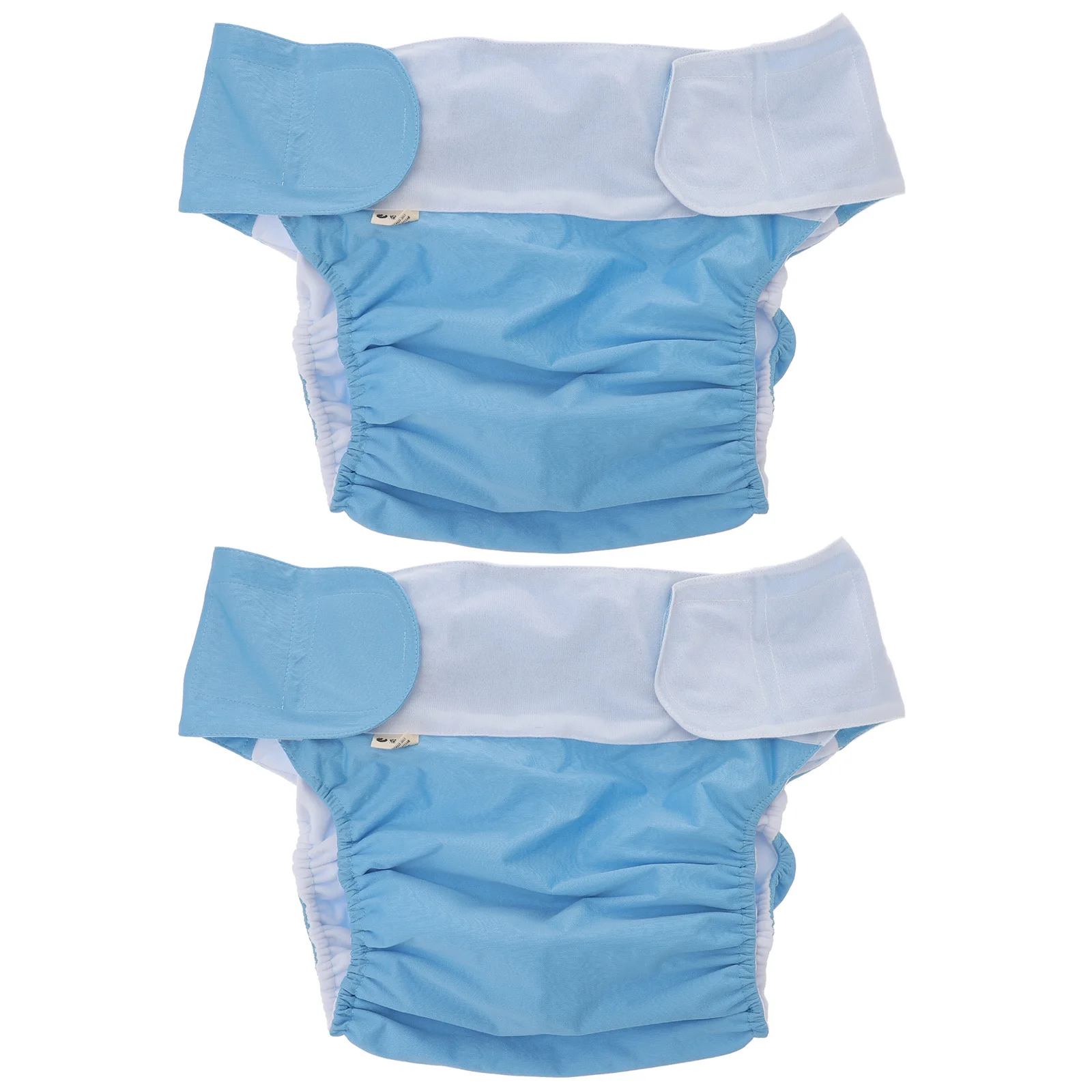 

2 Pcs Leakproof Underwear for Women Washable Cloth Diapers Panties Man Reusable Adult