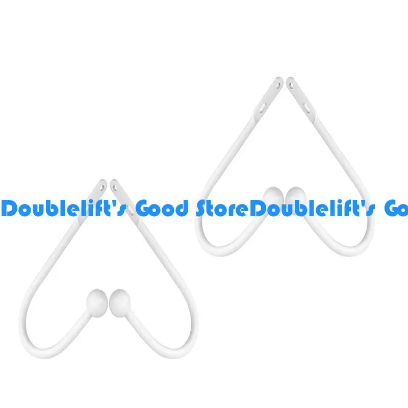 

652F 2/4pcs Curtain Holdback Wall Mounted Tieback Hook Drapery Door Hanger Simple Window Hook for Home Decoration Enduring
