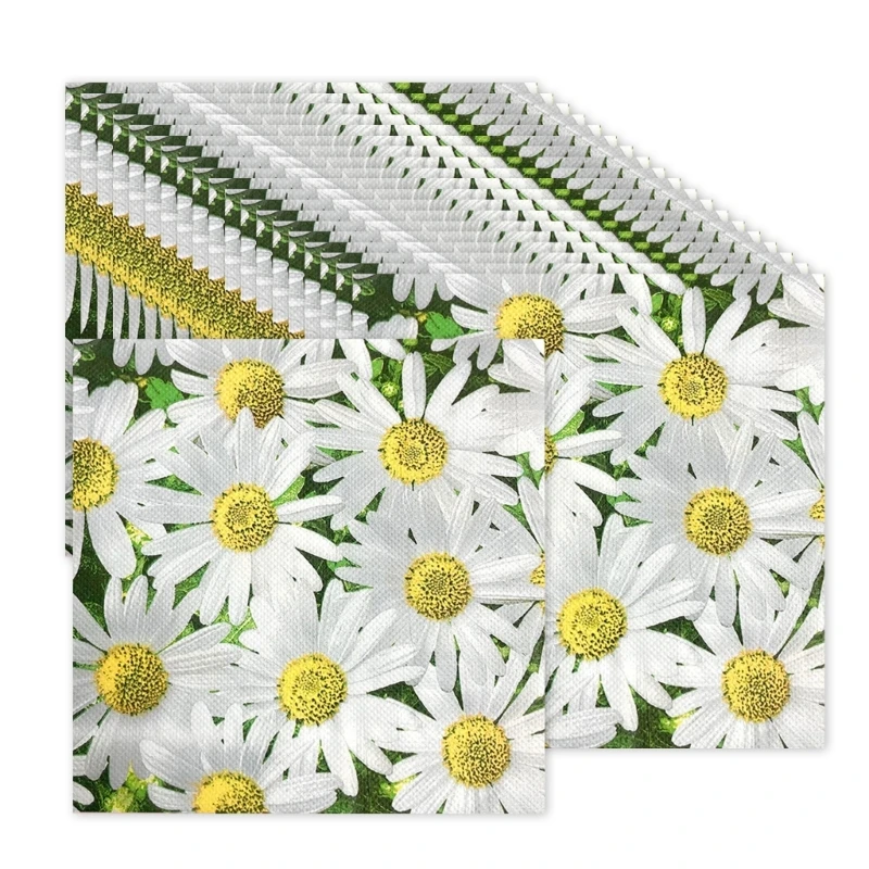 Immagine 5: 4x7b pianta eucalipti design fogliare 20pcs tavolo usa e getta decorazione per feste