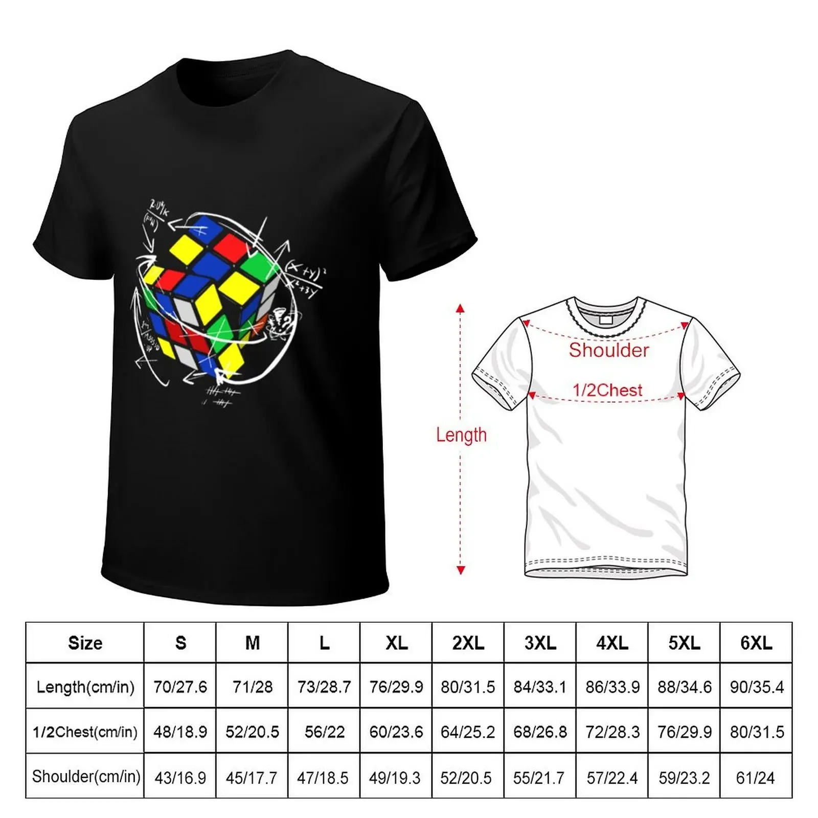 Math T-Shirt kawaii clothes vintage anime shirt aesthetic clothes Men's t shirts