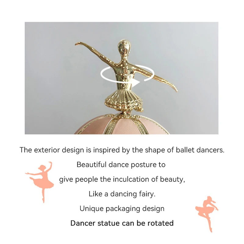 50ML 1.7FL.OZ Ballet Dancer Perfume, Original Gift Set Women\'s EDP Spray, Fresh Fruity/Woody Floral Notes Ideal Holiday Gifts