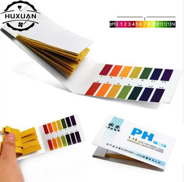 80 Strips/pack New PH test strips Full PH Meter PH Controller 1-14st Indicator Litmus Paper Water Soilsting Kit