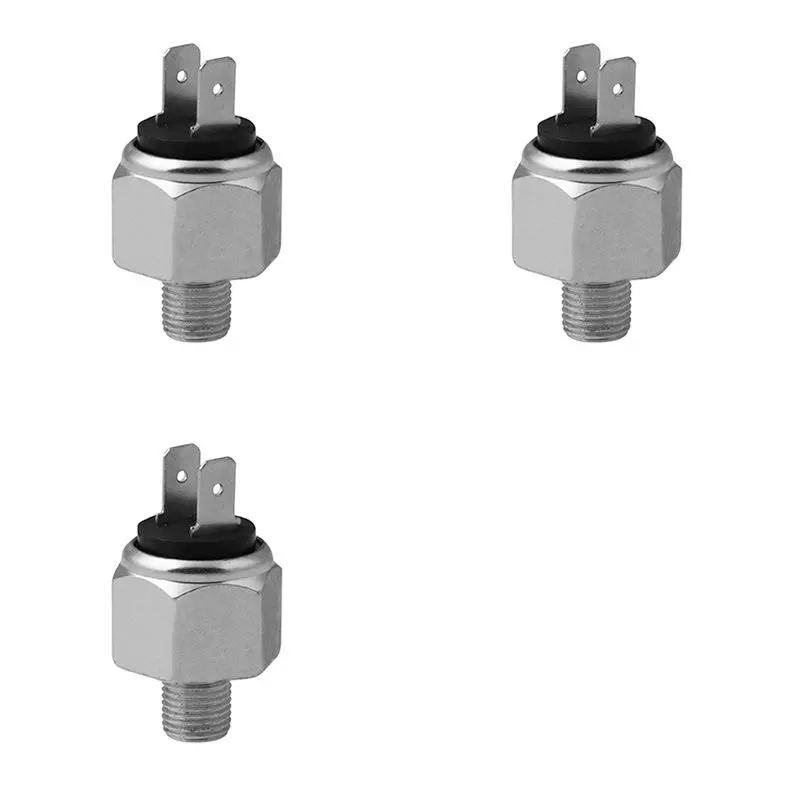 Authentic 3X Motorcycle Hydraulic Brake Stoplights Switches 10Mm Bolt Stop Lights Switch For -Davidson Sporster