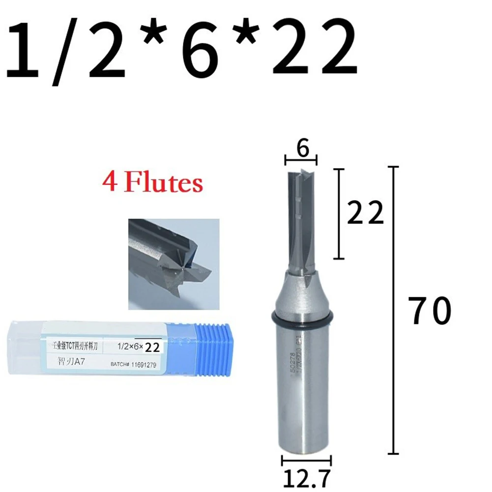 High Performance Cutting Bit 4 Flutes Horizontal Blade Technology Efficient Chip Removal Long Lasting Durability