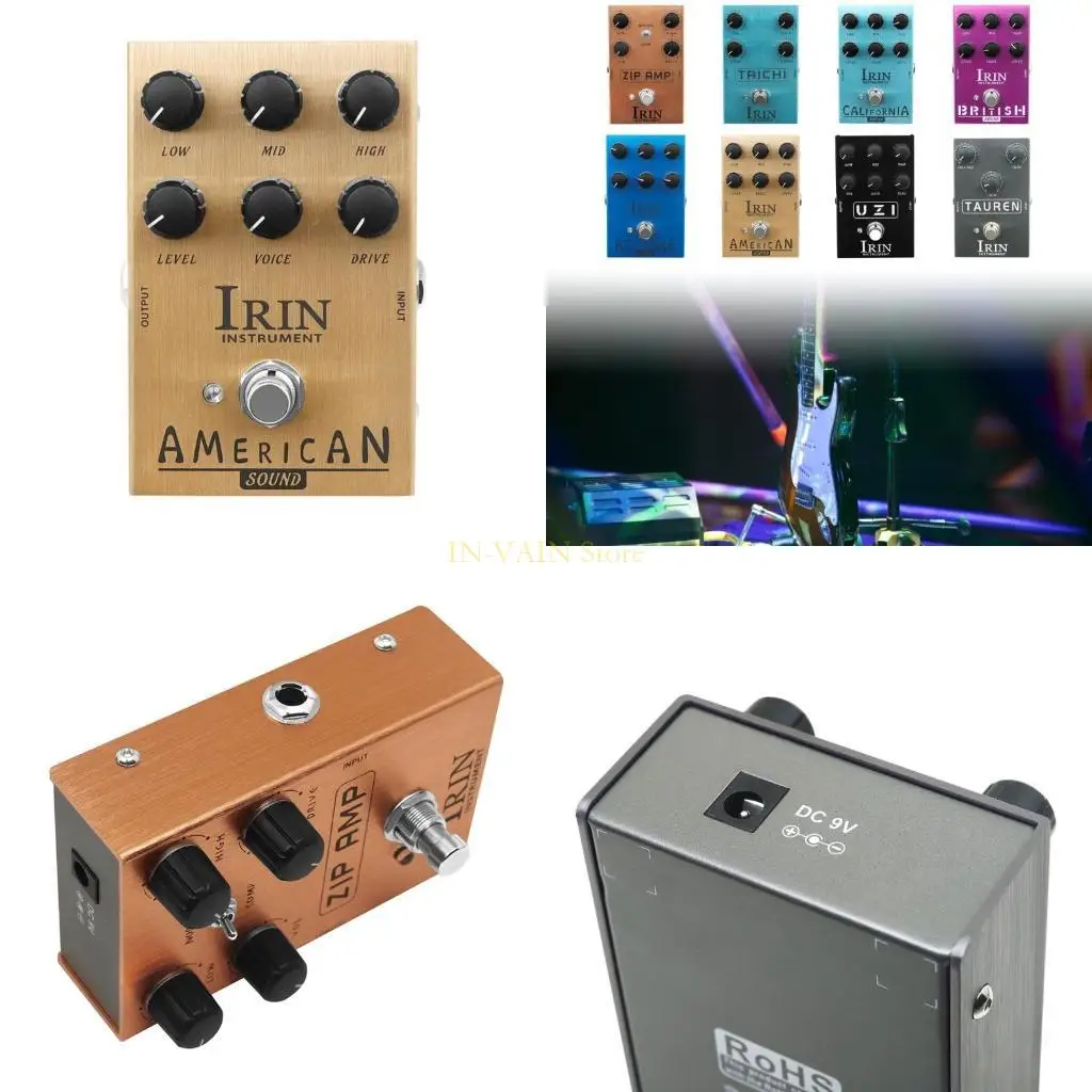 M5TC American Sound Speaker Simulator The Electric Guitar Single Block True Bypass Guitar Effects Pedal Guitar Accessories