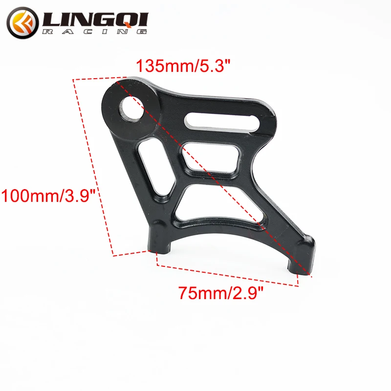 LING QI Electric Motorcycle Disc Brake Bracket Brake Caliper Bracket Disc Guard For  SurRon Light Bee S X Dirt Bike Pit Bike