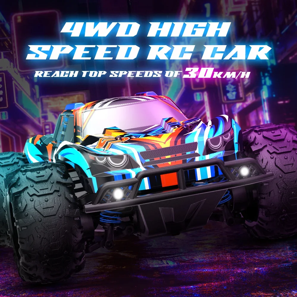 

8600E 1:22 4WD RC Offroad Car - 2.4G 30KM/H, High-Speed Drifting Toy Gift for Kids