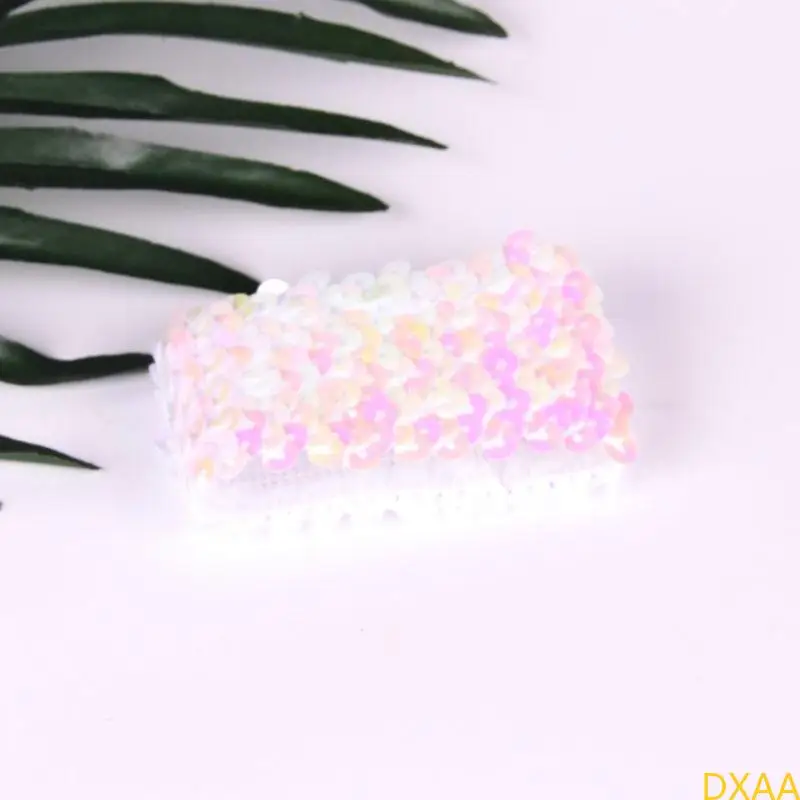 

DXAA Glittering Sequined Cuffs Party Dressingup Arm Sleeves Elastic Wrist Cuffs Decorative Cuff Sleeves for Women and Girl