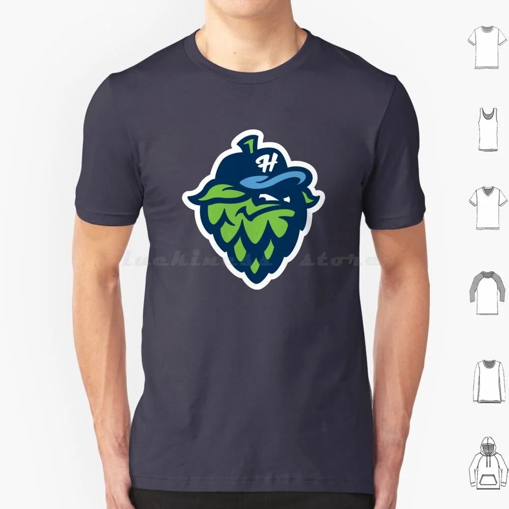 The Hillsboro Hops T Shirt 6xl Cotton Cool Tee Hillsboro Hops Hillsboro Oregon Portland Metropolitan Area Ron Tonkin Field