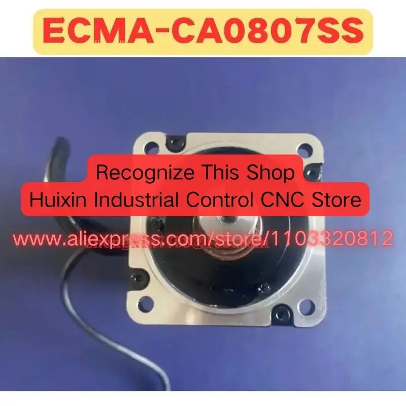 Used Servo Motor ECMA-CA0807SS ECMA CA0807SS Normal Function Tested OK Shipped Quickly