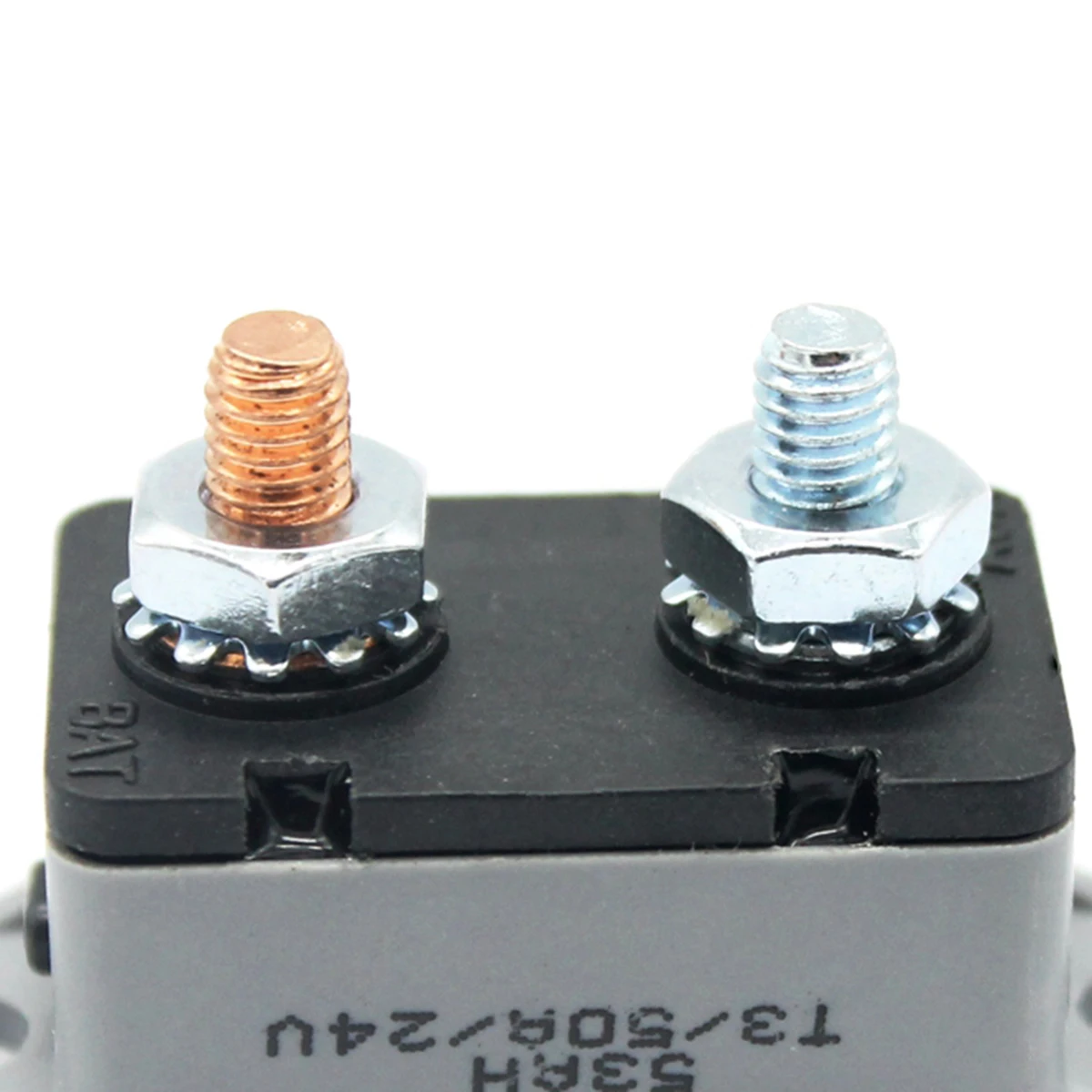 

Manual Reset Circuit Breaker 50A 24V Break for Charges Audio Automative Trucks Marine Trolling Motors