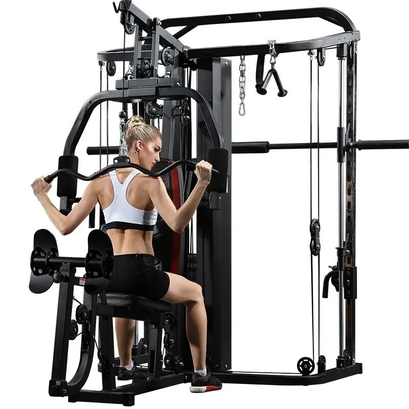 Integrated Strength Trainer for Full-Body Exercise Equipment Home Gym Strength Training Fitness Machine for Men And Women