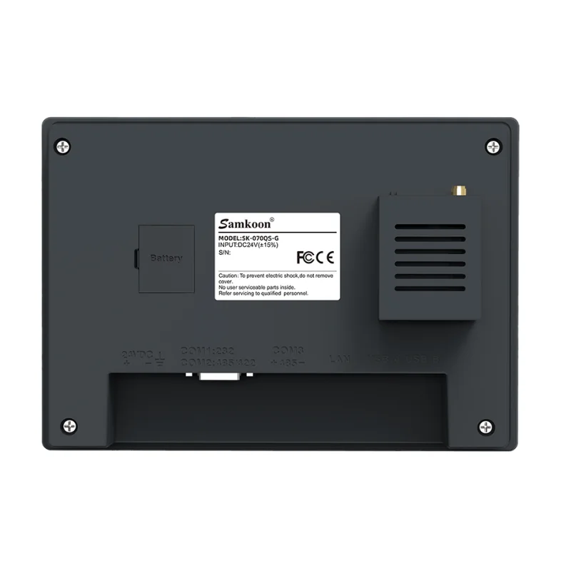 Samkoon 7" HMI Touch Panel IoT Function Wifi 4G Optional Modbus RTU TCP Protocol