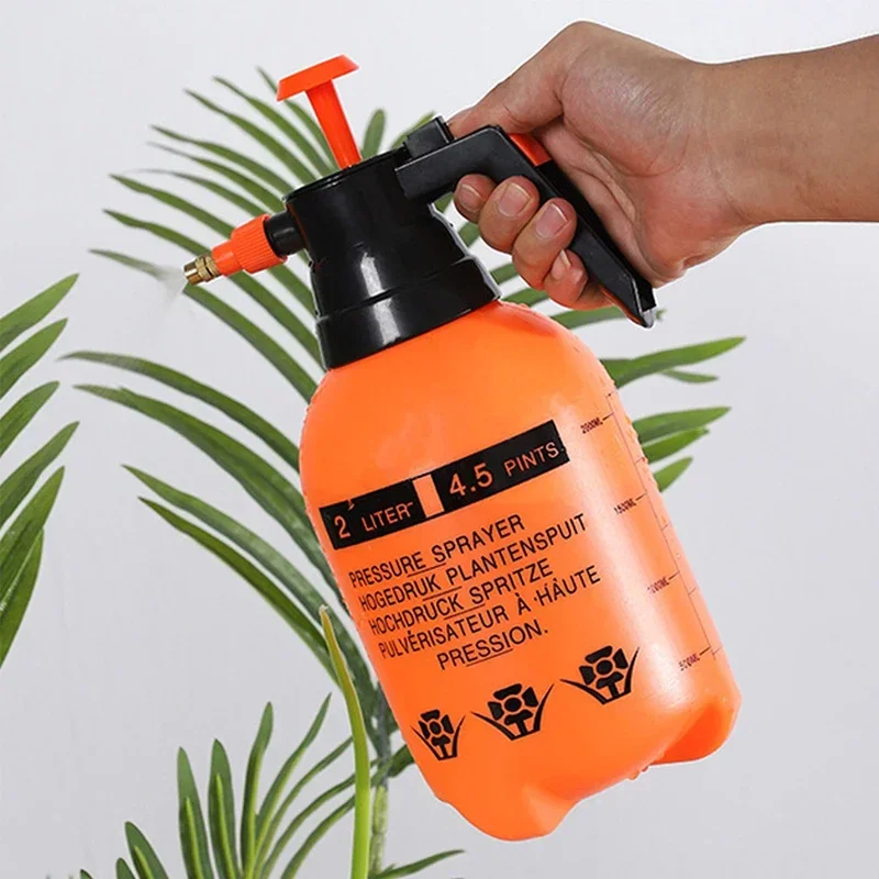 

3/2/1L Hand Pressure Water Sprayer Portable Garden Sprayer Disinfection Spray Bottle Plants Sprinkler Car Wash Watering Can