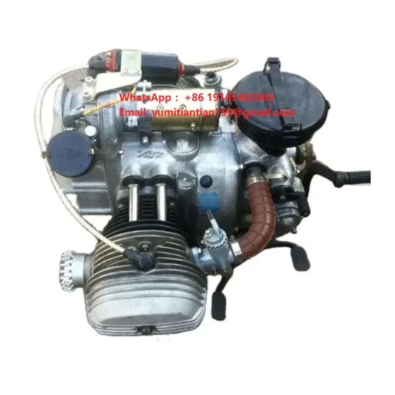 Used 4 Stroke Motorcycle Engine Assy CDI Ignition Polished/Unpolished Finish Reverse Gear Option for CJK750 Side Car 24HP/32HP
