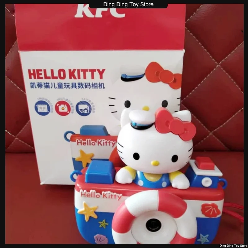 

Kfc X Sanrio Collaboration Children'S Day Toy Hello Kitty Kids' Digital Camera Halloween Gifts