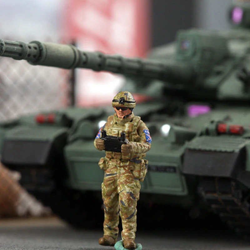 

1:72 Scale Resin Material Modern British Drone Operator Soldier Suitable For Tank Scenes Collectible Decorative Gifts Display