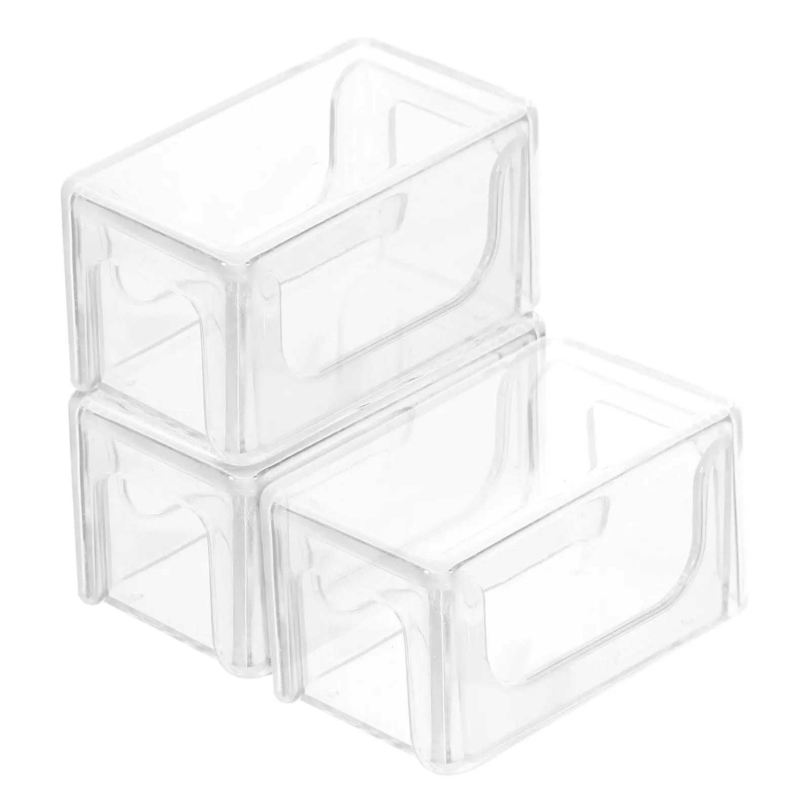 

3Pcs Transparent Acrylic Billiard Chalk Holder Cube Secure Storage Box Pool Snooker Chalk Powder Organizer Portable