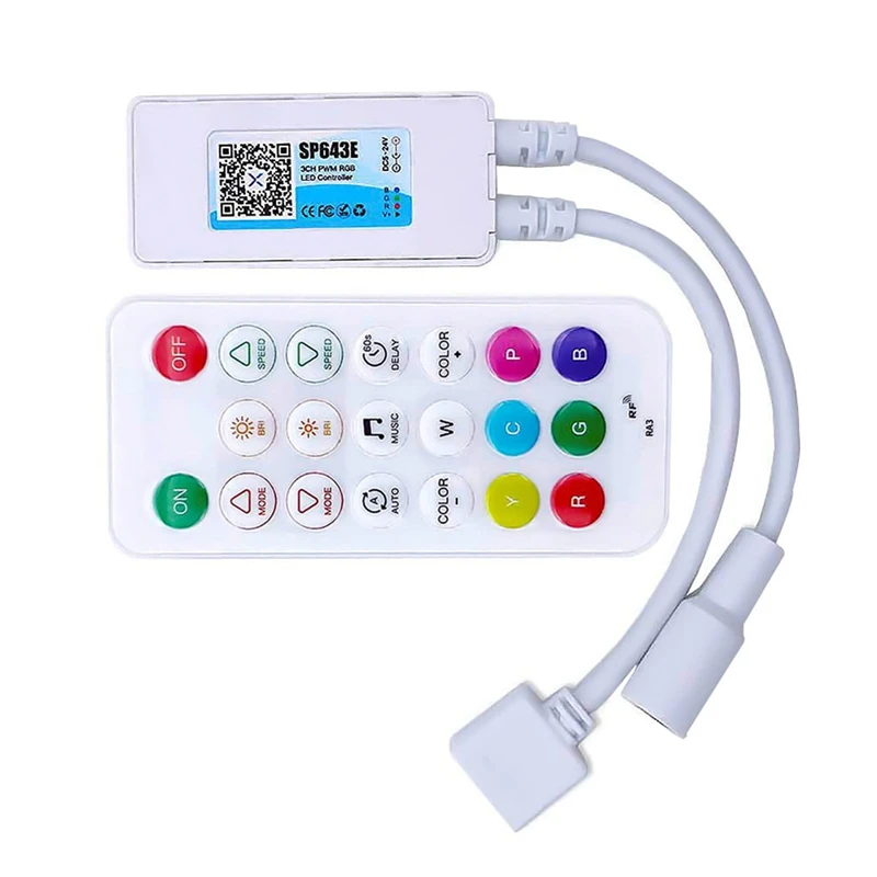 SP643E-DC-24V-PWM-2.4G-RF-Remote-LED-Controller-Bluetooth-For-DIM-CCT-RGB-RGBW-RGBCCT-LED-Strip-Y41A