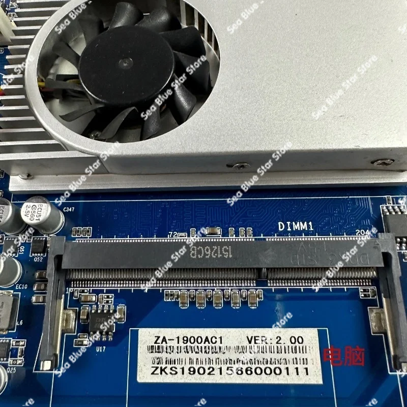 All-in-one main board ZA-1900AC1 onboard integrated J1900 with COM port industrial control main board disassembly main board