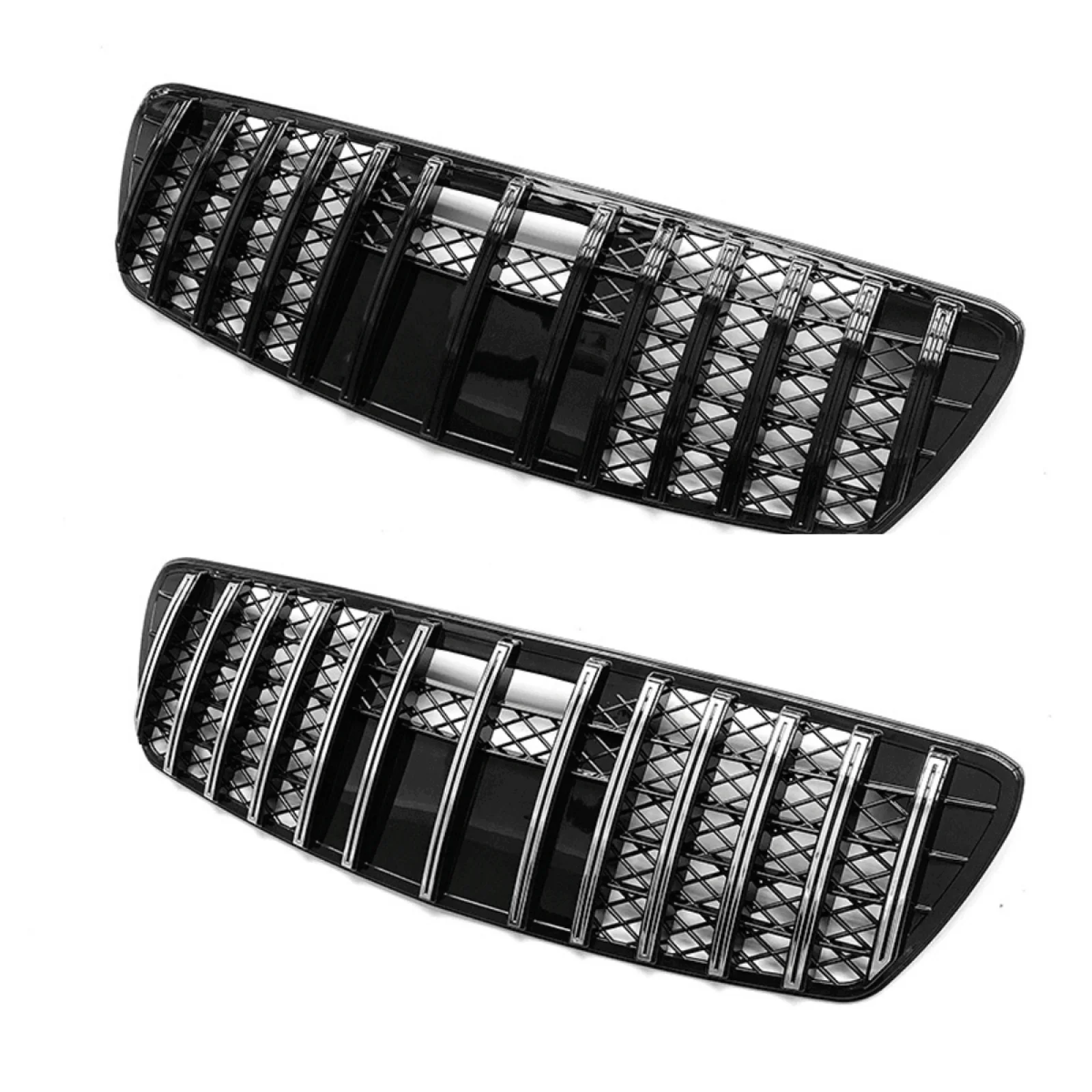 

Front GRILL Grille For Mercedes-Benz W211 E-CLASS E320 E350 E55 AMG 2003-2005