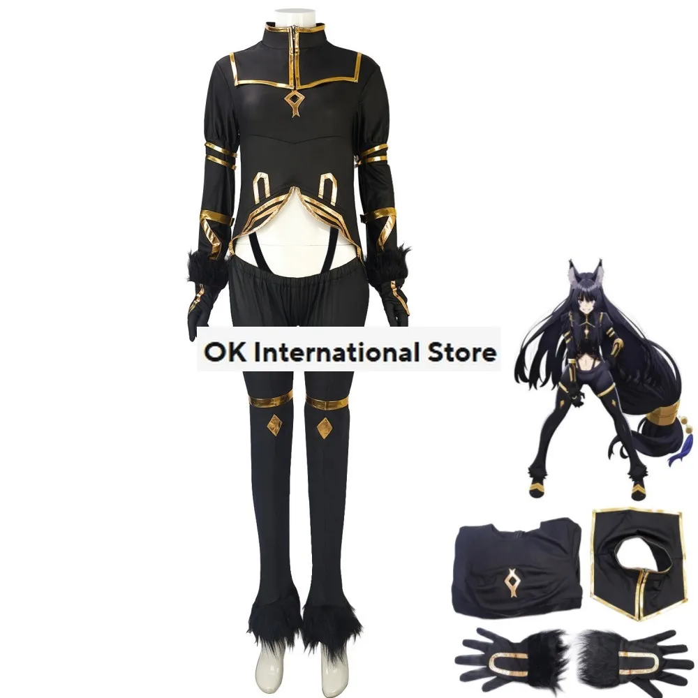 

Anime Eminence In Shadow Delta Cosplay Costume Shadow Garden Tight Black Jumpsuits Adult Woman Sexy Halloween Carnival Suit