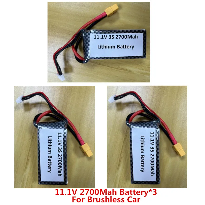 1201 1202 High Speed 1:12 Remote Control RC Car Truck Spare Parts Accessories Brushless 11.1V 2700Mah&Brush 7.4V 2000Mah Battery