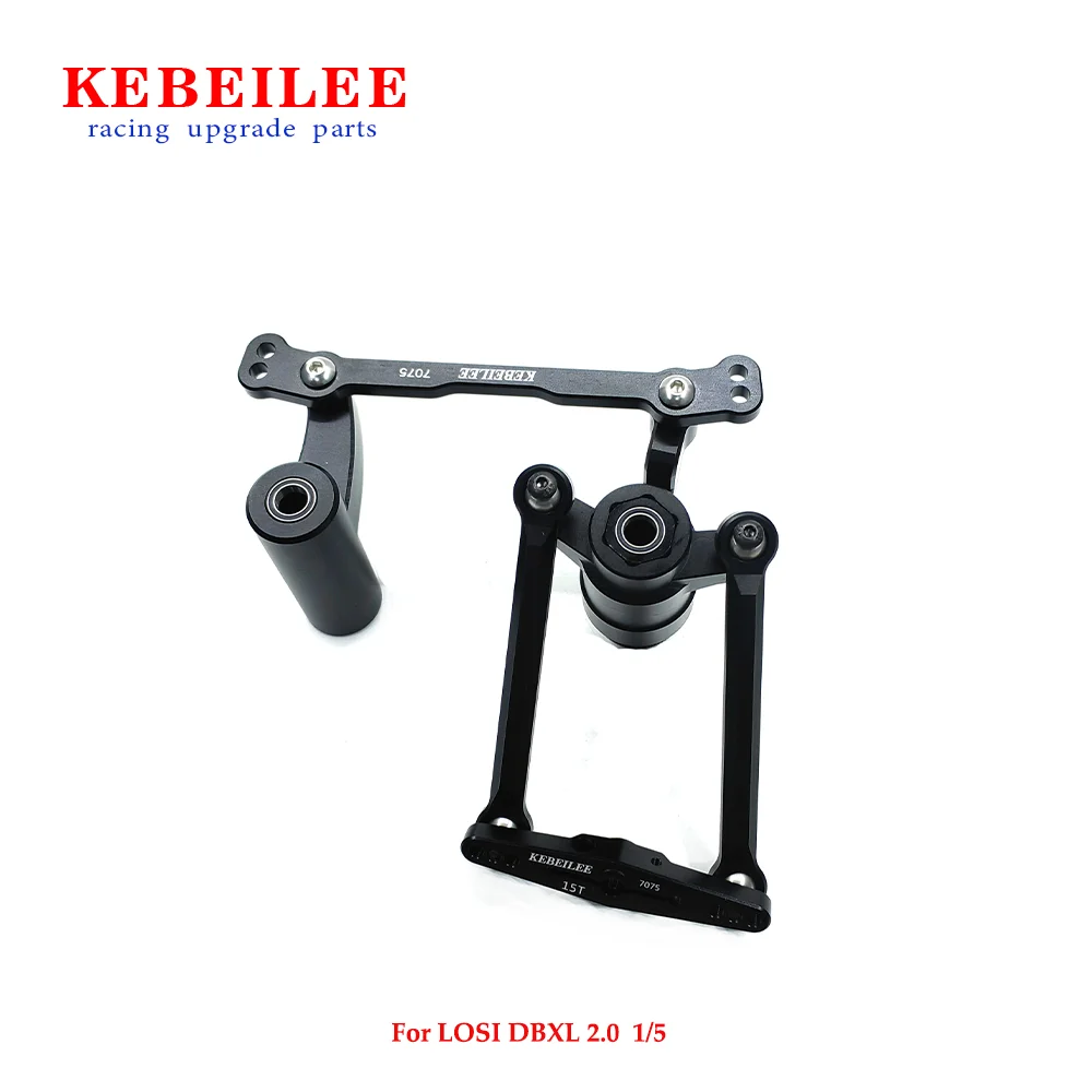 KEBEILEE CNC Alu7075 Servo Steering Bell Crank Kit For Losi DBXL E2.0 1/5