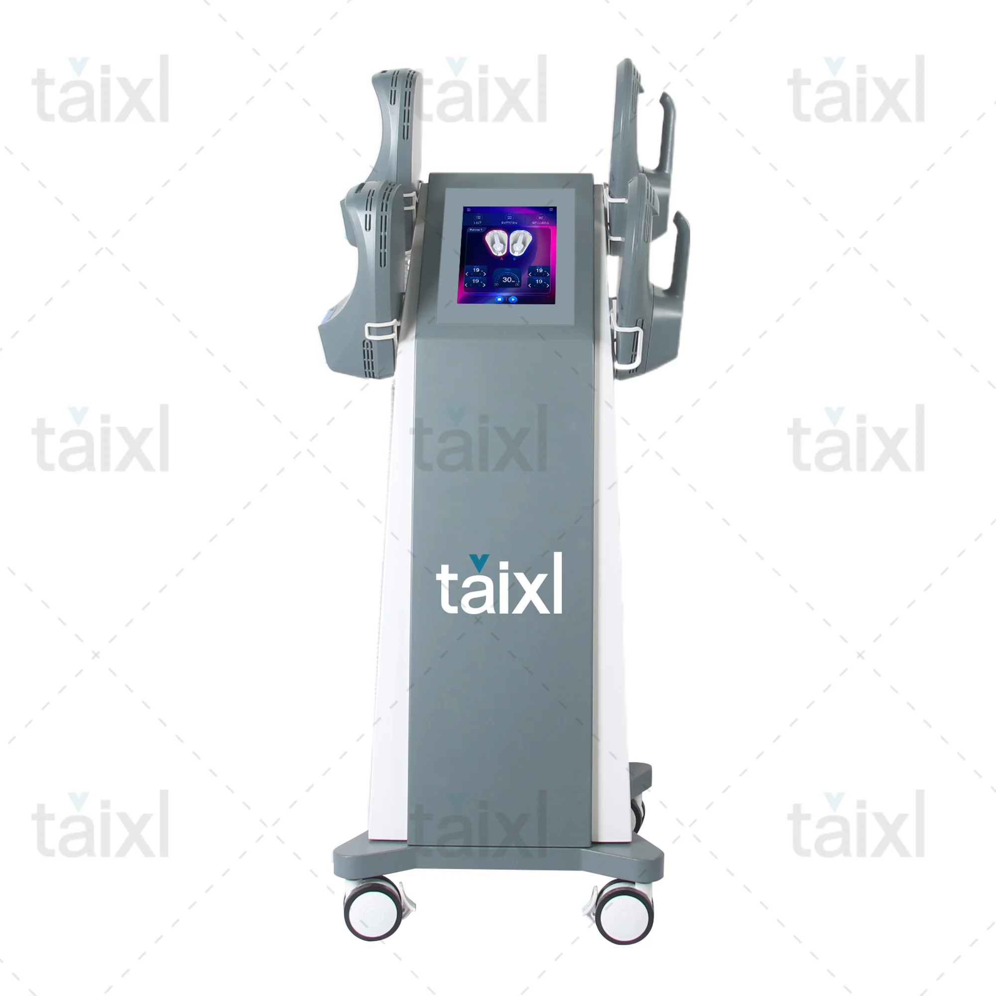 

TAIXL Machines RF HI-EMT 6500W Professional Sculpt 5 Handle Pelvic Girdle EMS Electromagnetic Stimulation Slimming