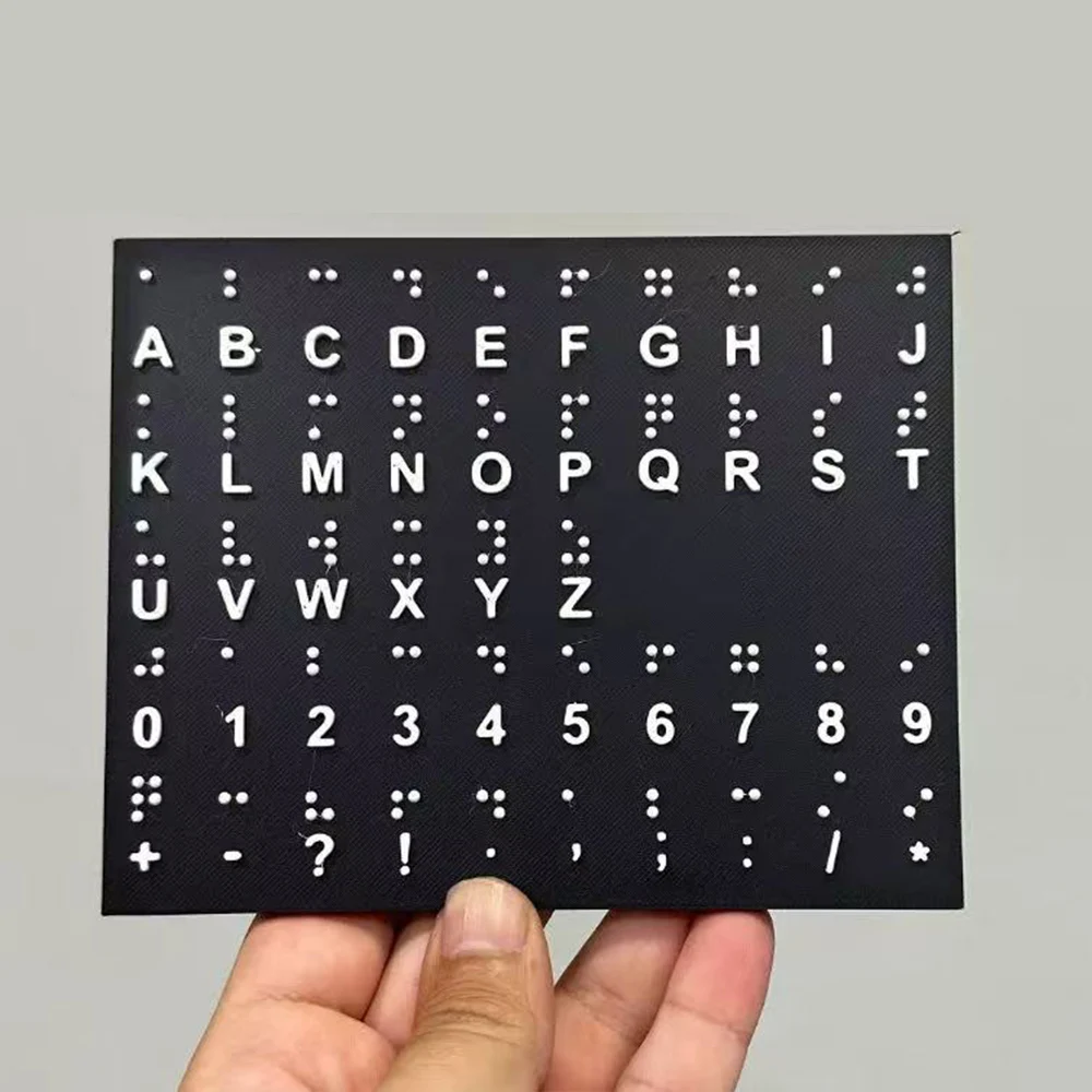 

Blind Alphabet Learning, Educational Aid for Blind Literacy Training, Braille Learning Tools