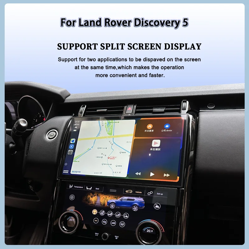 13.3” Car GPS Radio For Land Rover Discovery 5 L462 Multimedia Player Carplay and Android Auto Original Car OEM Menu Android 11