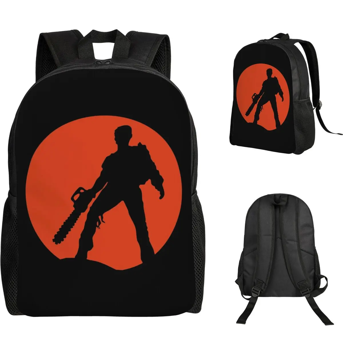 

Ash Vs The Evil Dead (Red) Student Backpack School Bag Hiking Travel Daypack for Men Women Fashion Bookbag Shoulder Bags