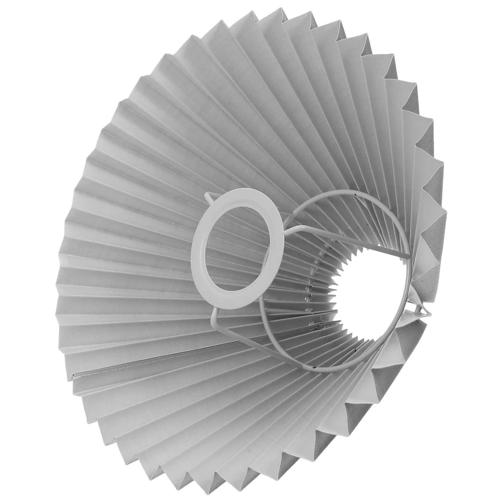 

Fabric Lamp Shade Pleated Design Detachable Durable Soft Light Bedroom Living Room Table Lamp Cover Replacement E27/E14