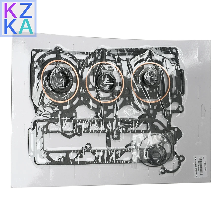 3B7-87121-1 Power Head Gakset Set 3B7871211 3B7871211M For Tohatsu Nissan Outboard Motor 80HP 90HP boat engine 3B7-87121 parts