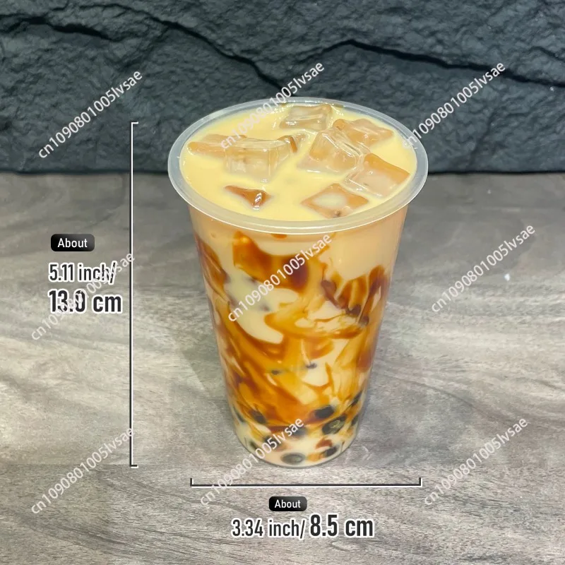 500ML Pearl Black Faux Joy Caramel Pudding Matcha Bubble Tea Model Ice Realistic Food Display Ordering Showcas Menu Cafes Shops