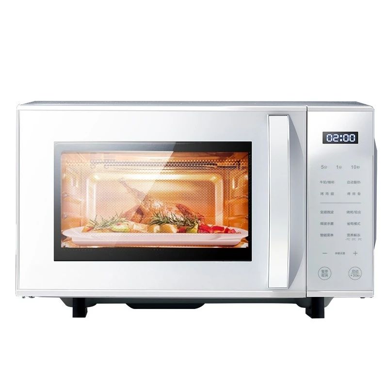 Microwave oven 23L frequency conversion first-class energy efficiency flat panel liner household hot rice micro-baking