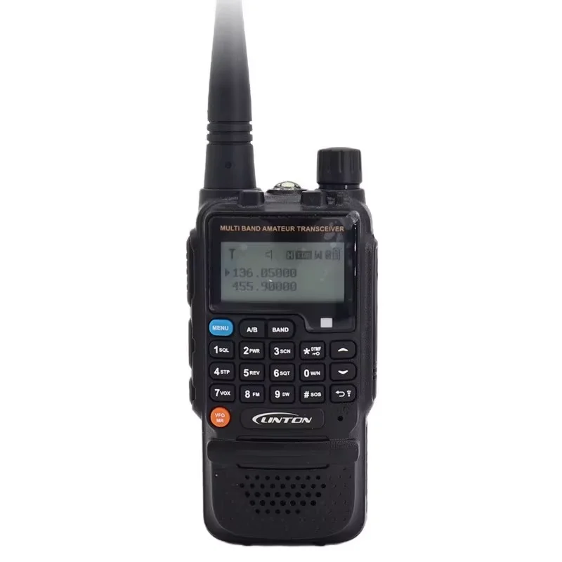 Lington LT-9900 UV multi-band handheld intercom with Chinese and English menu 10W high power outdoor mini handheld radio