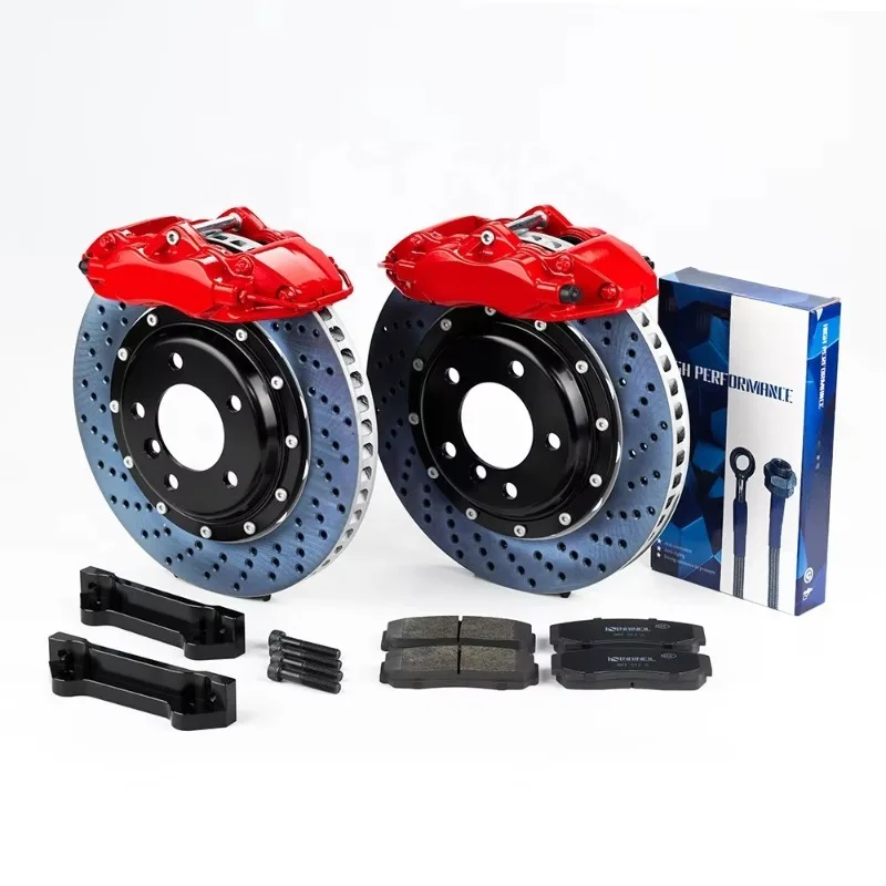 

High Performance 4 Piston Racing Brake Caliper 9200 Universal 4 Pot Big Brake Kit for Santana