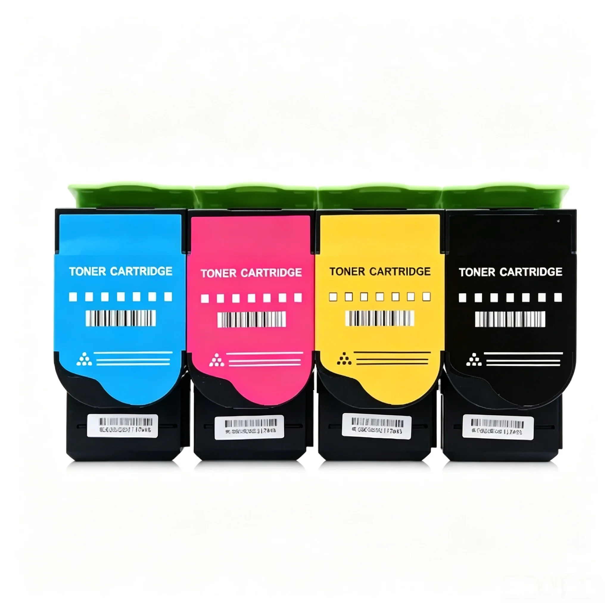 Refill Toner Cartridge Accessories For Lexmark CX517 CX417 CX317 CS317 CS417 CS517 Color Printer,CS CX 317 417 517 Cartridge Set