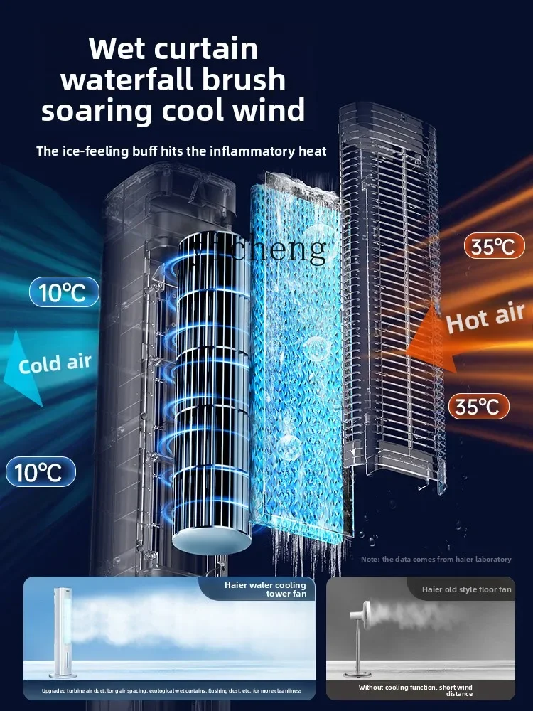 cc25 air conditioner fan cooling fan system household mobile small air conditioner bedroom water cooler voice